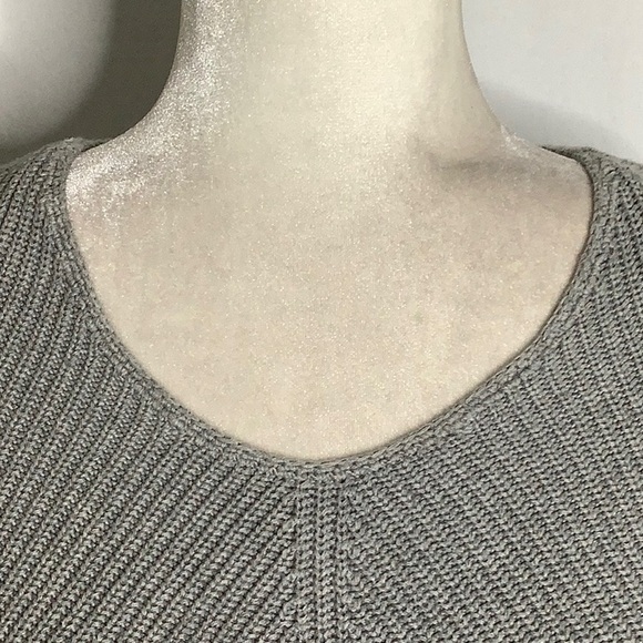 J. Jill Gray Cotton Viscose Sweater Size XS - Picture 7 of 13